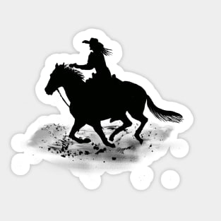 Cowgirl! Sticker